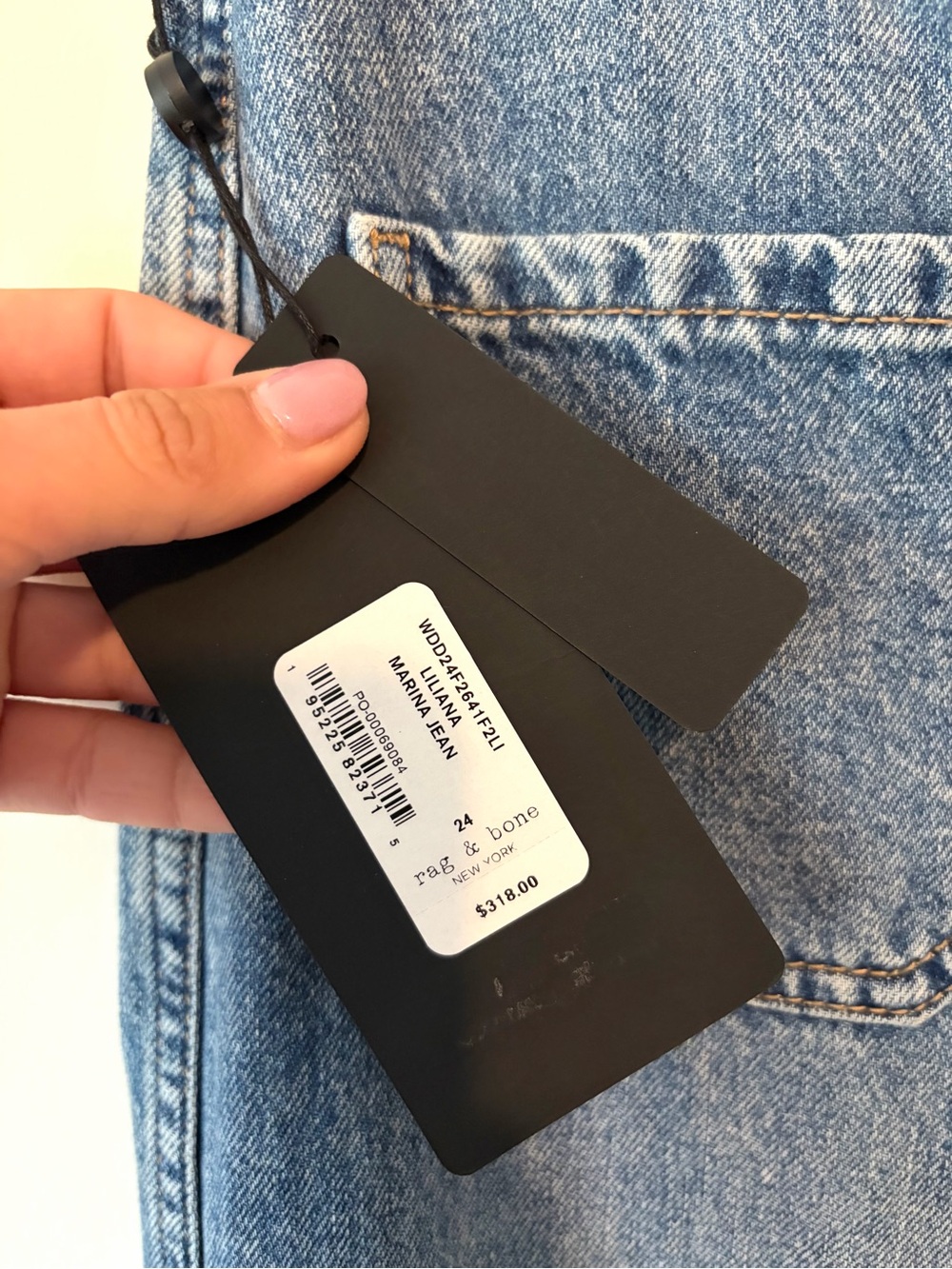 rag & bone Marina High-Rise Cuff Jeans - Picture 8 of 13
